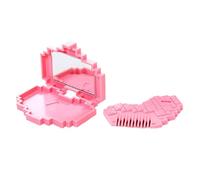 Tondeuse à pointes fourchues pour les cheveux - Ciseaux de poney avec brosse et miroir, coupe fourches en forme de cœur | Pour les soins à domicile, les déplacements, les voyages, la vie quotidienne