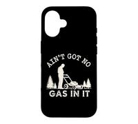 Tondeuse à Pousser rétro Ain't Got No Gas in It Coque pour iPhone 16