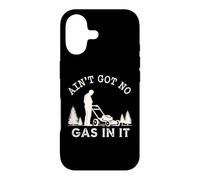 Tondeuse à Pousser rétro Ain't Got No Gas in It Coque pour iPhone 17