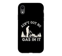 Tondeuse à Pousser rétro Ain't Got No Gas in It Coque pour iPhone XR