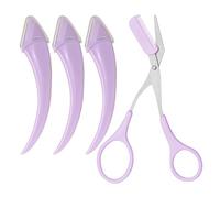 Tondeuse à sourcils - Kit de coupe de sourcils antidérapant - Ensemble de toilettage pour hommes, femmes, jeunes, filles, famille, adultes, grand-mère, mère, épouse, amis