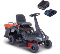 Tondeuse Autoportee Rider Thermique - Mr196-61- 61Cm 196Cc Scheppach