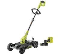 Tondeuse de ville sans fil RYOBI RY18LMC30A-120 18V One+ largeur de coupe 30 cm avec batterie et chargeur - 5133005918