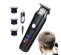 Tondeuse Barbe Et Cheveux Pour Homme - Affichage Numérique Sans Fil Rechargeable,Kit de Coupe de Cheveux pour Maison & Voyage Entretien Masculin Hommes