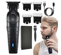 Tondeuse Barbe Hommes Électrique Rasoir Tache Sans Fil Clippers Barbe Crème À Barbe Visage Sans Fil Rechargeable Tondeuse À Barbe Hommes Rasoir Électrique Puissant Pour Hommes Moustache