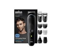 Tondeuse - BRAUN - MGK5411 - Autonomie 100 min - Lame en métal - Étanche et rechargeable