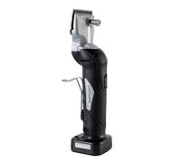 Tondeuse Chevaux Sans Fil Professionnelle Kit Toilettage Robuste 2500 tr/min Faible Bruit 2 Batteries Autonomie 4h Lames Acier de Rechange Mallette et Accessoires