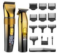 Tondeuse Cheveux + Barbe HATTEKER RFC-695 Or G