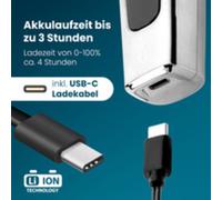 ProfiCare Tondeuse cheveux et barbe PC HSMR 3143 – 3–12 mm, 5 têtes inox, 3 h autonomie