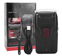 Tondeuse Cheveux électrique USB, Double Rasoir de Tête Alternatif, Kit de Soins Capillaires pour Hommes, Rasoir Chauve Rapide, Tondeuse à Cheveux pour le Visage et le Cou