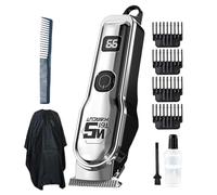 Tondeuse Cheveux Homme - Rasoirs De Coiffeur Pour Barbier,Poignée Ergonomique Silencieuse Cadeau Père Petit Ami Débutants & Utilisateurs Réguliers