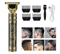 Tondeuse Cheveux Hommes,Tondeuse Barbe Professionnel Finition,Rasoir Electriques Hommes,Sans Fil Brostyle Tondeuse Precision Rechargeable,Cadeau Homme