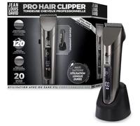 Tondeuse à cheveux - JEAN LOUIS DAVID - Pro Hair Clipper - 20 hauteurs de coupe - Batterie Lithium Ion