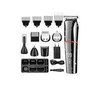Tondeuse homme Surker Tondeuse Cheveux Professionnelle Tondeuse Barbe Pour Hommes Tondeuse de Précision Imperméable Multifonctionnele 6 en 1