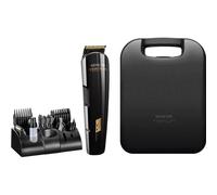 Tondeuse cheveux sans fil SENCOR SHP 8305BK lames titane Noir 12 sabots indicateur hauteur LED autonomie 60 min charge 2 h