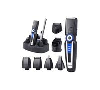 Tondeuse Cheveux Tondeuse Barbe Tondeuse Pour Poils du Corps Electrique Hommes Rasoir Imperméable Sans Fil 5 en 1