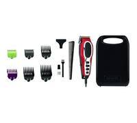 Tondeuse Cheveux WAHL Close Cut Pro - affutâge automatique de la lame - 6 sabots - Rouge