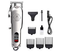 Tondeuse chien 10W 3 heures Utilisable en charge ou avec prise 3mm/6mm/10mm/13mm Afficher le niveau de la batterie