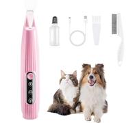 Tondeuse chien avec Lumière LED, LOEVERY 9mm Mini-lame, Professionnelle Tondeuses pour Chien Sans Fil, Rechargeable par USB, Pour pattes, yeux, visage, oreilles et corps de chien