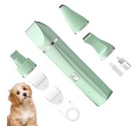 Tondeuse Chien Professionnelle,Ponceuse Électrique Sans Fil Rechargeable - Kit de Toilettage Électrique Silencieux pour Chien à Domicile | Pour Chats Chiens Griffes Oreilles Visage Hanche Poils