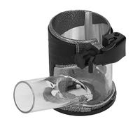 Tondeuse compacte pour le travail du bois Base de toupie plongeante en alliage d'aluminium réglable avec couvercle de dépoussiérage Tondeuse électrique multifonctionnelle en stratifié