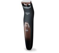 Beurer HR 6000 Body Groomer | Tondeuse corps pour le rasage humide et sec du visage et du corps | Lame en acier inoxydable double face | Fixation du peigne réglable