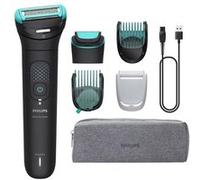 Philips Tondeuse corps et zones intimes 7000 BG7475/14 Tête 2D, 120 min, Sans-fil, Noir Intense