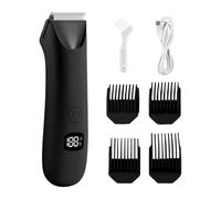 Tondeuse de corps électrique à faible bruit - Tondeuse pour homme - Pour zones intimes, zone publique, dos, aisselles, poitrine, bras, jambes