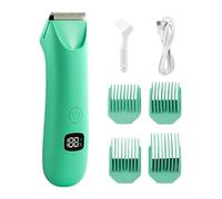 Tondeuse de corps - Rasoir électrique à faible bruit - Appareil pour couper le corps - Pour zones intimes pubis testicules aisselles poitrine bras jambes