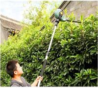 Tondeuse de jardin électrique sans fil haute altitude, taille-haie télescopique pour un jardinage facile et une coupe de branches