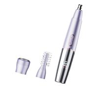 Tondeuse de nez électrique étanche IPX7 alimentée par batterie rechargeable pour une épilation lisse et confortable en quelques secondes