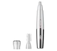 Tondeuse de nez électrique étanche IPX7 alimentée par batterie rechargeable pour une épilation lisse et confortable en quelques secondes