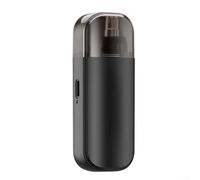 Tondeuse de nez électrique pour homme avec affichage numérique, ciseaux de toilettage de précision rechargeables, rasoir ergonomique portable pour voyage, noir (noir normal)