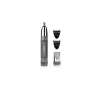 Tondeuse de précision 3-en-1 BaByliss Super-X Metal Series E116E Lames inox diamant Sabots 3/5 mm Gris/Noir
