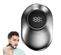 Tondeuse de rasoir électrique, tondeuse électrique - Affichage numérique pour rasoir de corps pour usage sec et humide,Rasoir rechargeable à faible bruit, tondeuse de poche lavable pour del