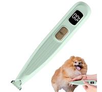 Tondeuse de toilettage à chien | Sans fil avec écran LCD, 2 vitesses | Coupe-poils pour poils longs, courts et épais - Pour maison, appartement, voyage et camping