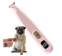 Tondeuse de toilettage pour chien 2 vitesses, écran LCD, rechargeable