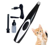 Tondeuse de toilettage pour chien - Rechargeable par USB - Minuteur de toilettage portable pour animaux de compagnie - Outils de toilettage électriques portables à faible bruit