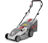 IKRA Tondeuse électrique IERM 1638-1, 1600W, 5 hauteurs de Coupe 30-75mm, Largeur de Coupe 38cm