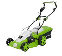 Tondeuse électrique 1800W Moteur induction Largeur de coupe 420mm 5 hauteurs de coupe Bac 50L VITO