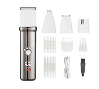 Tondeuse électrique 4-en-1 pour animaux : Kit de toilettage professionnel pour chiens et chats White