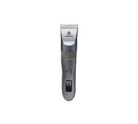 Tondeuse Electrique 5W Sans Fil 1500mAh Rechargeable avec Ecran Numérique LED Gris