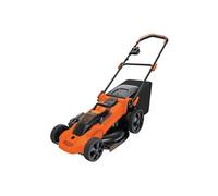 Tondeuse Electrique Black + Decker CLMA4825L2-QW Sans Fil 36V 96dB 60L Autonomie 45min Métal Orange