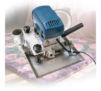 Tondeuse électrique de moquette, 850 W avec lame de 7,6 cm pour une réparation efficace de tapis, moteur de 10 000 tr/min pour des poils lisses, fonctionne sur les tapis doux et grands