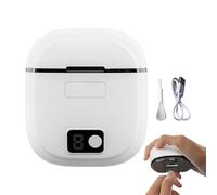 Tondeuse électrique de pédicure - 3 vitesses de réglage de type C rechargeable à affichage numérique LED - Lime à ongles électrique - Pour hommes âgés, femmes, adultes, famille, amis