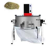 Tondeuse électrique et manuelle en acier inoxydable portable pour une utilisation sèche et humide, idéale pour le romarin, la menthe et la coriandre