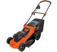 Tondeuse électrique filaire - BLACK+DECKER - LM2000-QS - 2000W - 48cm de coupe - Mulching, éjection latérale ou bac 50L