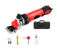 Tondeuse Électrique For Laine, Ciseaux Touffetés, For Tapis, Professionnelle For Moutons, Machine De Coupe Cheveux 900 W Contrôle Flexible Efficace Précis(Red)