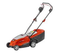 Tondeuse électrique Garden DEDRA, Largeur de Coupe 320 mm, Tous Types d'herbe, Sac collecteur 30 l, 1300 W, Coupe de 30 à 60 mm, Pliable, Poids 12 kg avec poignée Ergonomique