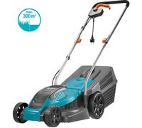 Tondeuse électrique - GARDENA PowerMax - Largeur de coupe 32 cm - Éjection bac